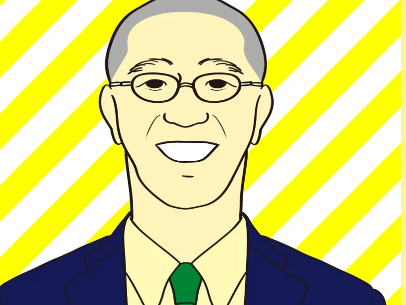 阪神佐藤興産さまの社長の似顔絵