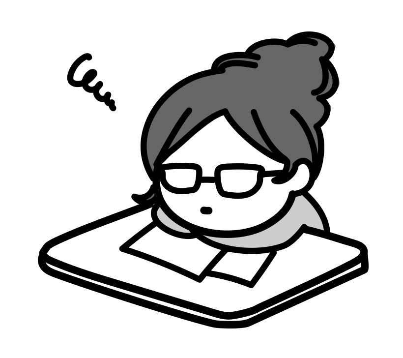 困っているイラスト