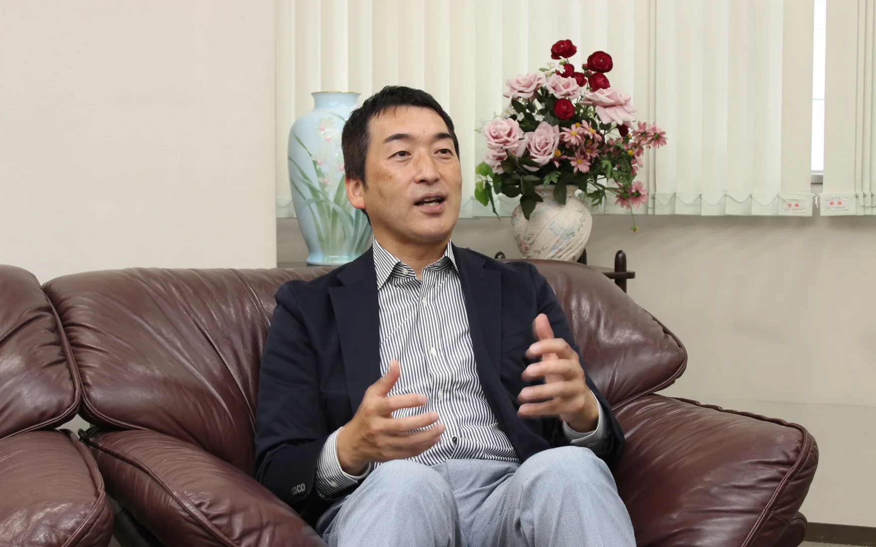 社員と一緒に言葉を探して、「明日、もっと、ハッピー。」が生まれた。